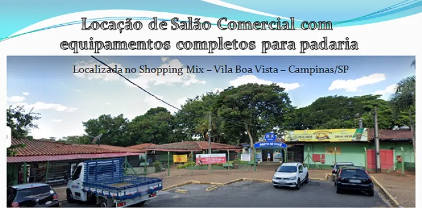 Foto 1 de Ponto Comercial para venda ou aluguel em Vila Boa Vista, Campinas
