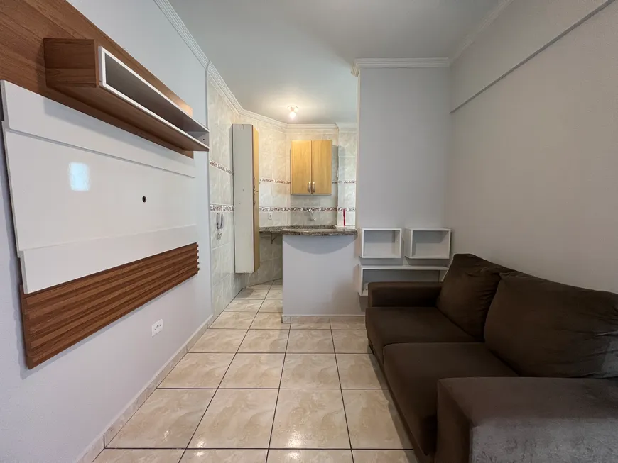 Foto 1 de Apartamento com 1 Quarto à venda, 35m² em Boqueirão, Praia Grande