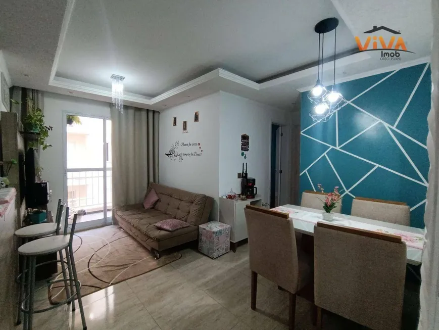 Foto 1 de Apartamento com 2 Quartos à venda, 47m² em Vila Maria Luiza, Francisco Morato