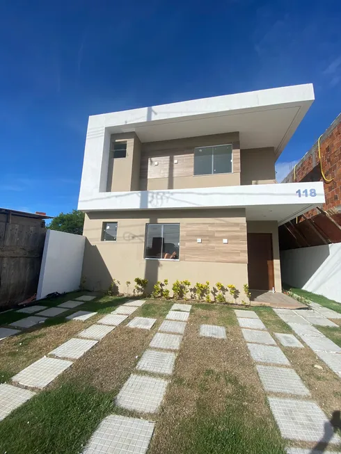 Foto 1 de Casa de Condomínio com 4 Quartos à venda, 145m² em Abrantes, Camaçari