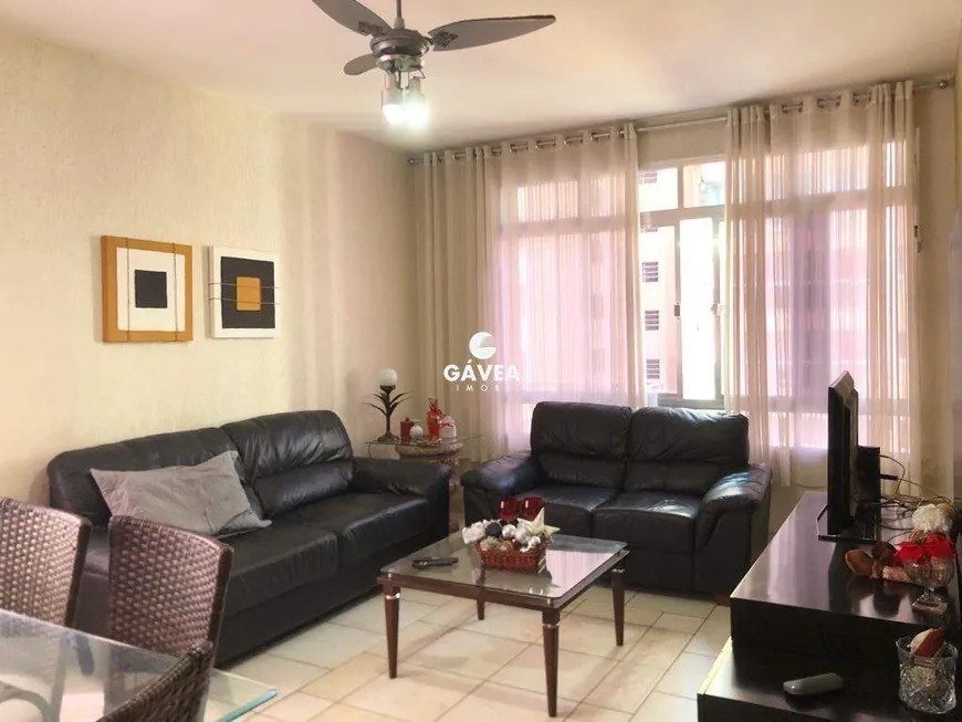 Foto 1 de Apartamento com 2 Quartos à venda, 124m² em Itararé, São Vicente