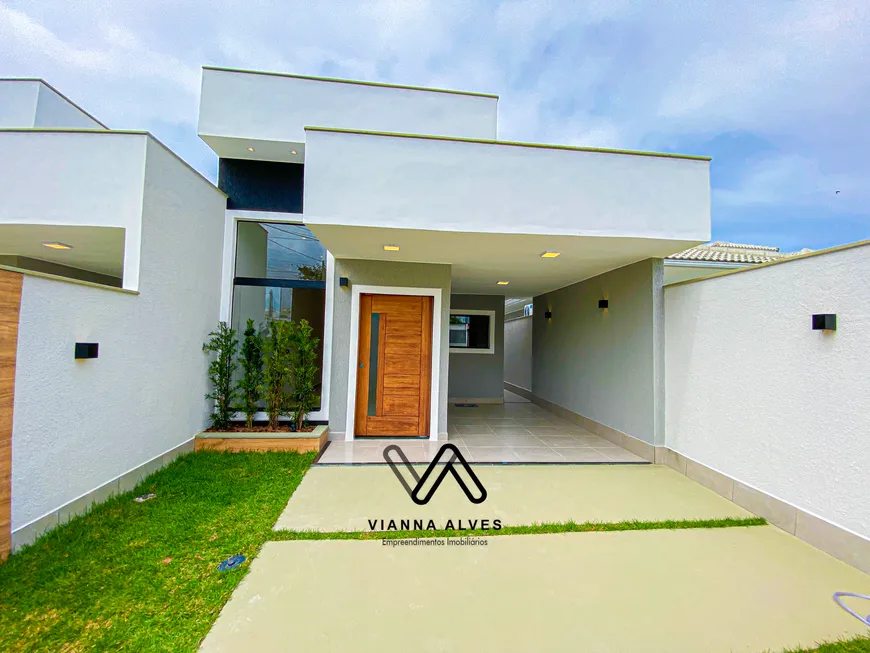 Foto 1 de Casa com 3 Quartos à venda, 123m² em Jardim Atlantico Leste Itaipuacu, Maricá