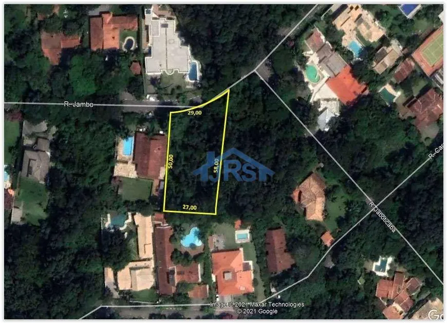 Foto 1 de Lote/Terreno à venda, 1403m² em Jardim Algarve, Cotia