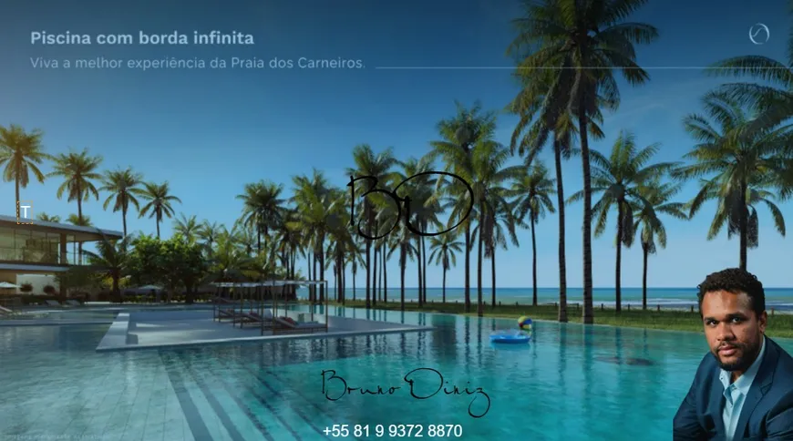 Foto 1 de Apartamento com 4 Quartos à venda, 110m² em Praia dos Carneiros, Tamandare
