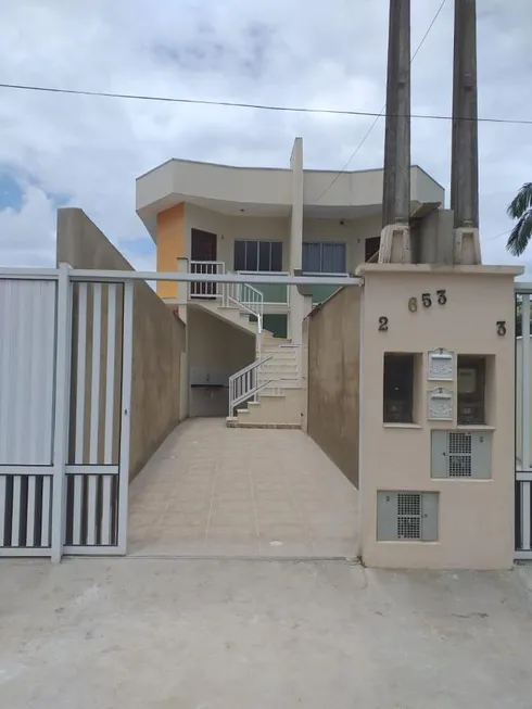 Foto 1 de Casa de Condomínio com 2 Quartos à venda, 61m² em Tupy, Itanhaém