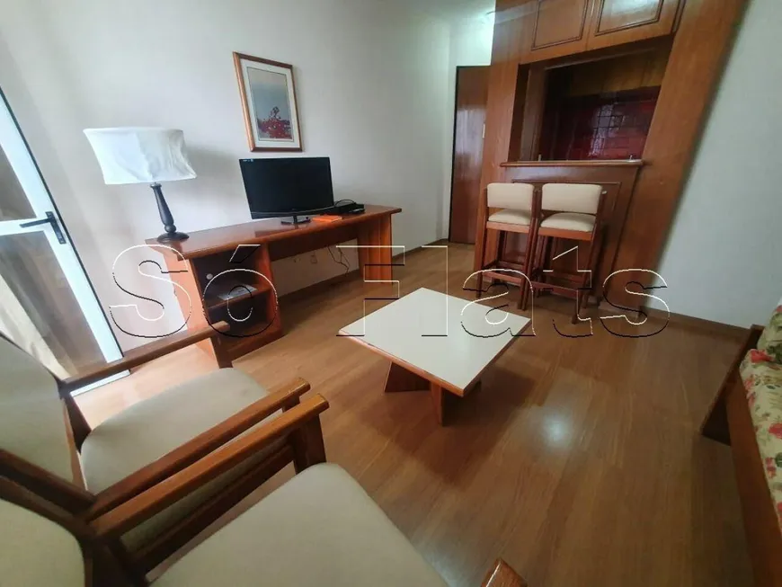 Foto 1 de Flat com 1 Quarto à venda, 42m² em Jardins, São Paulo