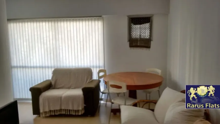 Foto 1 de Flat com 1 Quarto para alugar, 50m² em Pinheiros, São Paulo