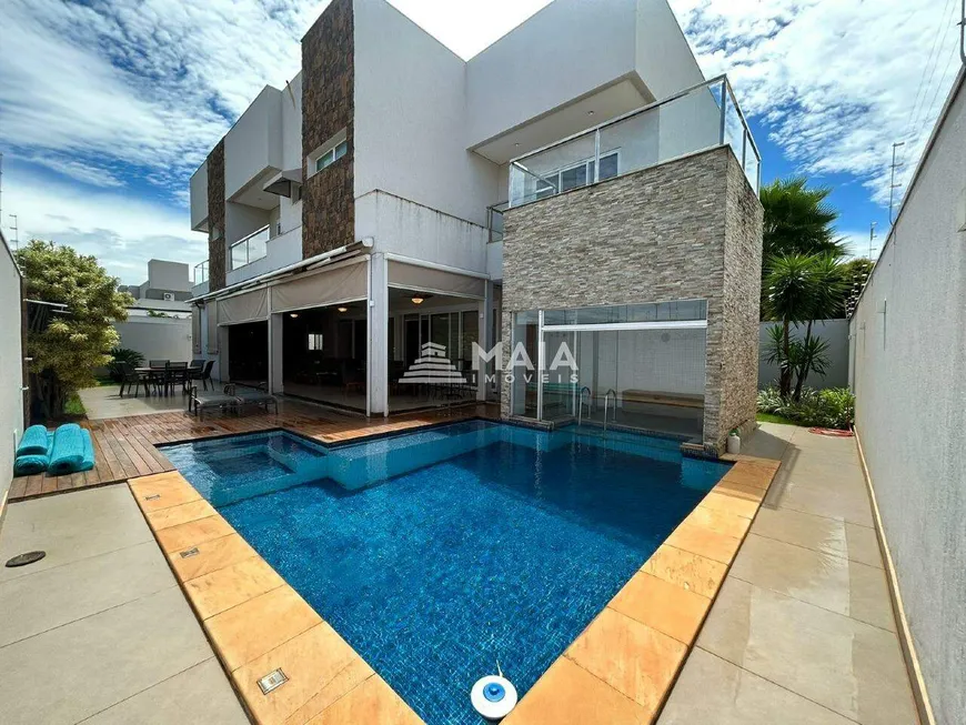 Foto 1 de Casa de Condomínio com 4 Quartos à venda, 534m² em Residencial Estância dos Ipês, Uberaba