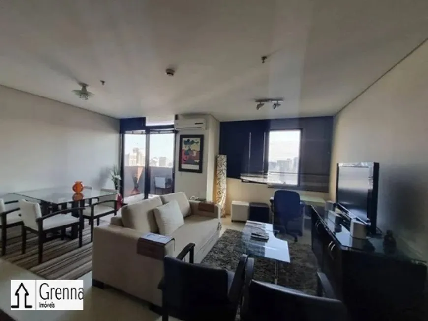 Foto 1 de Apartamento com 1 Quarto para alugar, 74m² em Itaim Bibi, São Paulo