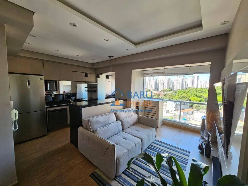 Foto 1 de Apartamento com 2 Quartos à venda, 69m² em Brooklin, São Paulo