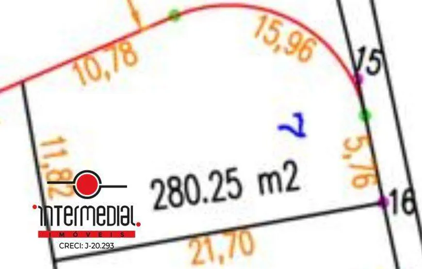 Foto 1 de Lote/Terreno à venda, 280m² em Residencial Vitiello, Boituva