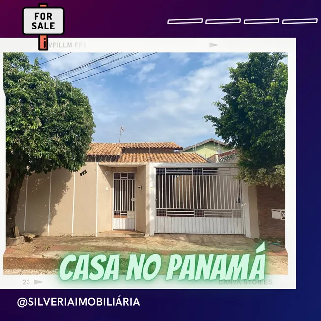 Foto 1 de Casa com 4 Quartos à venda, 180m² em Panamá, Campo Grande