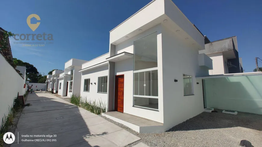 Foto 1 de Casa com 2 Quartos à venda, 64m² em Jardim Campomar, Rio das Ostras