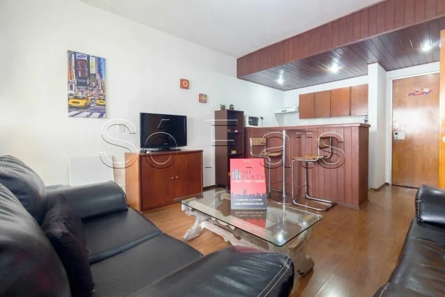 Foto 1 de Apartamento com 1 Quarto para alugar, 54m² em Alphaville, Barueri