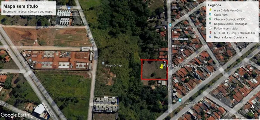 Foto 1 de Lote/Terreno à venda, 4450m² em Cidade Vera Cruz, Aparecida de Goiânia