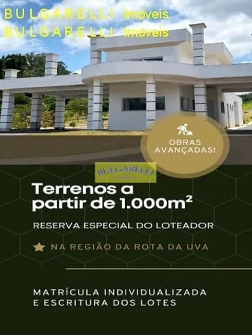 Foto 1 de Lote/Terreno à venda, 10m² em Caxambú, Jundiaí