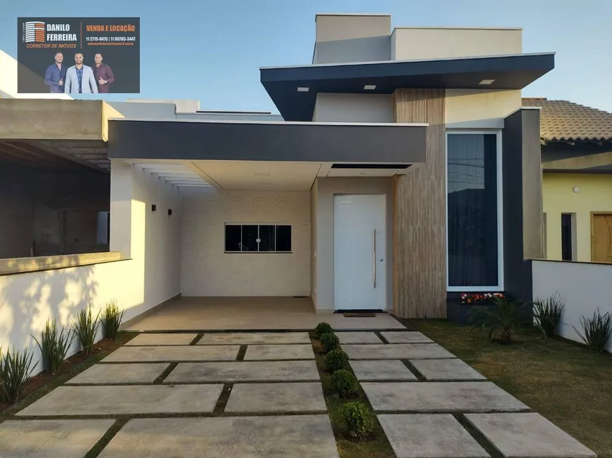 Foto 1 de Casa de Condomínio com 3 Quartos à venda, 130m² em Jardim Guaruja, Salto
