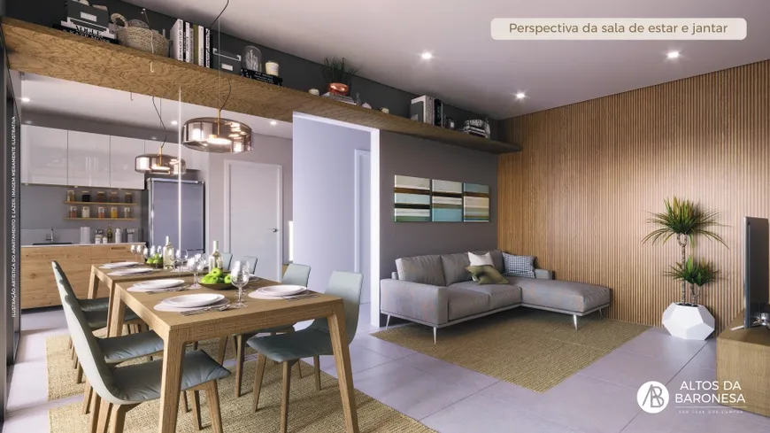 Foto 1 de Apartamento com 3 Quartos à venda, 69m² em Torrão de Ouro, São José dos Campos