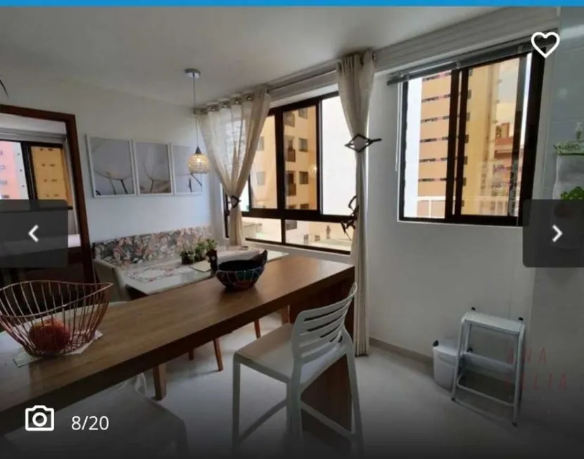 Foto 1 de Apartamento com 1 Quarto à venda, 43m² em Tambaú, João Pessoa