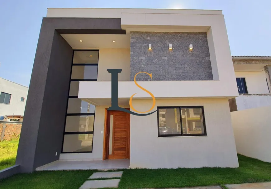 Foto 1 de Casa de Condomínio com 4 Quartos à venda, 205m² em Boa Uniao Abrantes, Camaçari