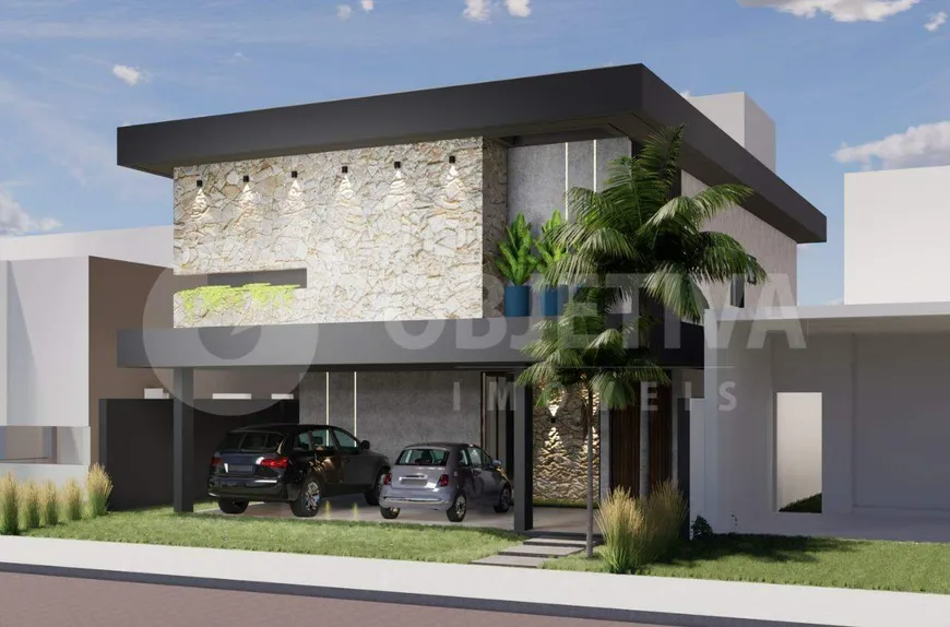 Foto 1 de Casa de Condomínio com 4 Quartos à venda, 298m² em Condominio Gavea Paradiso, Uberlândia