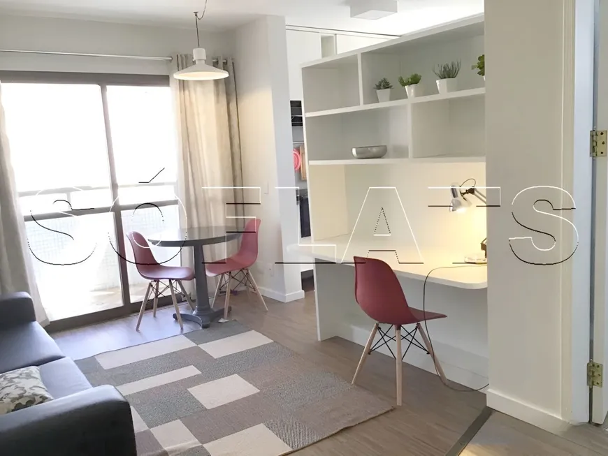 Foto 1 de Flat com 1 Quarto à venda, 50m² em Jardim Paulista, São Paulo