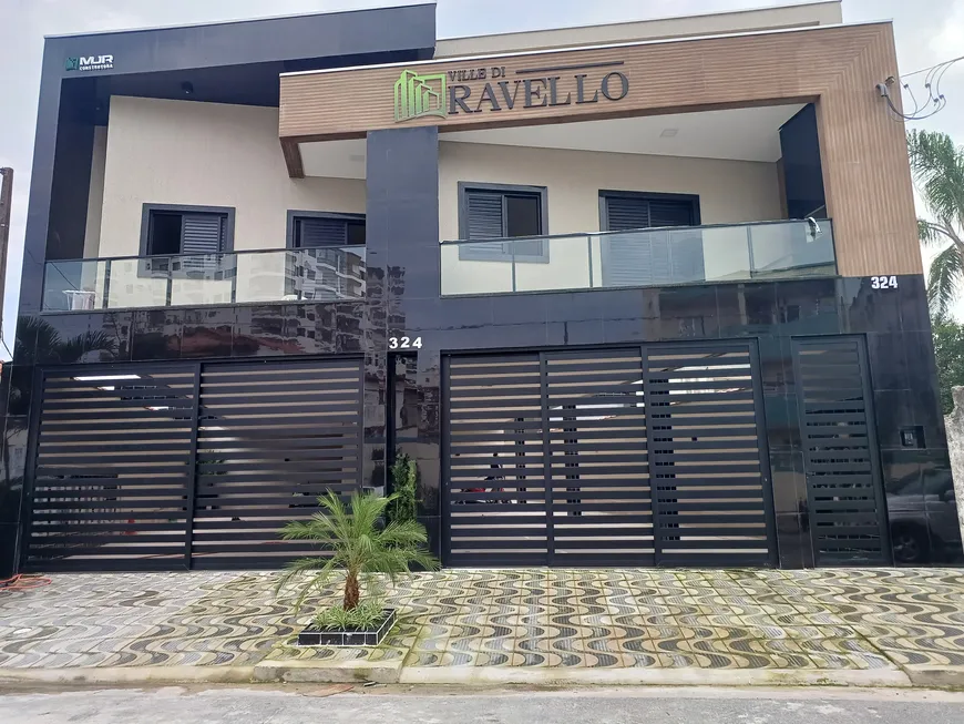 Foto 1 de Casa de Condomínio com 2 Quartos à venda, 47m² em Boqueirão, Praia Grande