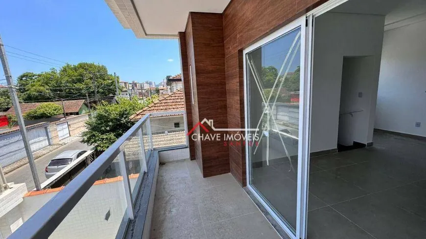 Foto 1 de Casa de Condomínio com 3 Quartos à venda, 85m² em Macuco, Santos