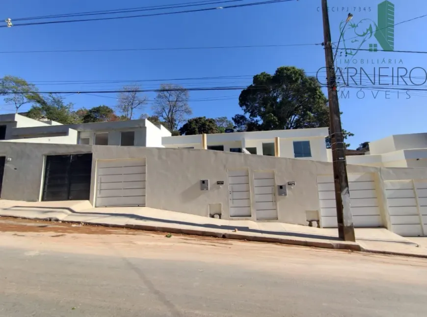 Foto 1 de Casa com 2 Quartos à venda, 55m² em Bom Sossego, Ribeirão das Neves