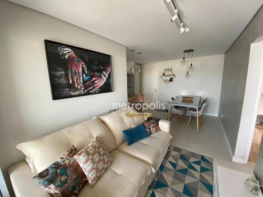 Foto 1 de Apartamento com 2 Quartos à venda, 71m² em Olímpico, São Caetano do Sul