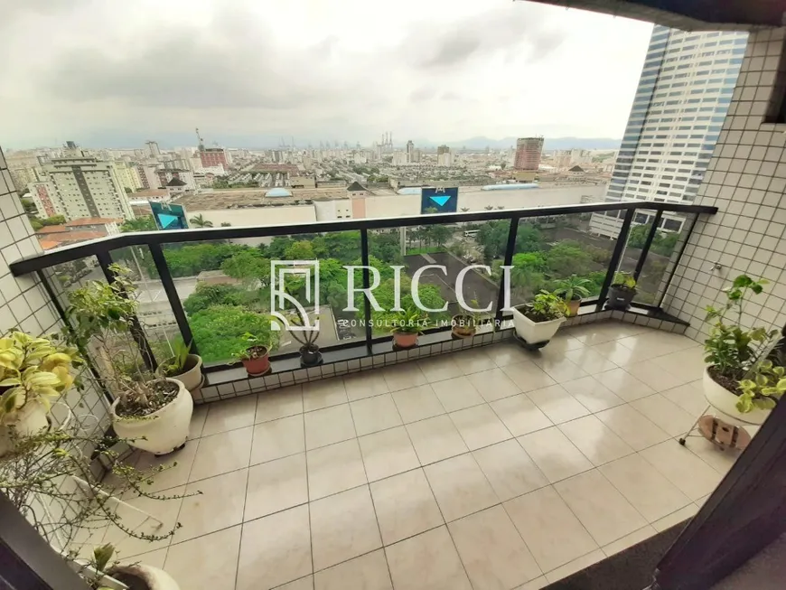 Foto 1 de Apartamento com 3 Quartos à venda, 137m² em Aparecida, Santos