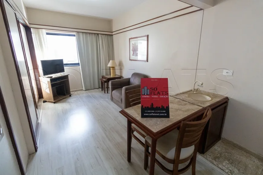 Foto 1 de Flat com 1 Quarto para alugar, 28m² em Jardim Paulista, São Paulo