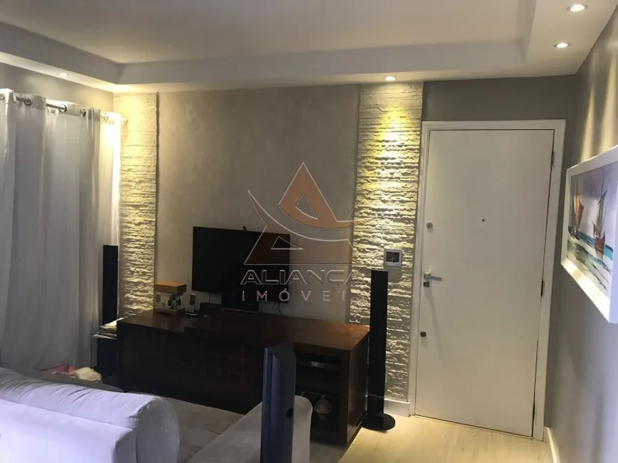 Foto 1 de Apartamento com 2 Quartos à venda, 61m² em Vila Tibério, Ribeirão Preto