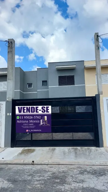 Foto 1 de Sobrado com 3 Quartos à venda, 125m² em Jardim Casa Branca, Suzano