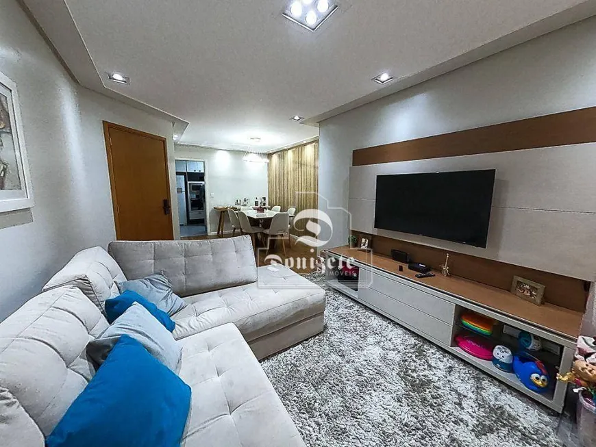 Foto 1 de Apartamento com 3 Quartos à venda, 97m² em Jardim Bela Vista, Santo André