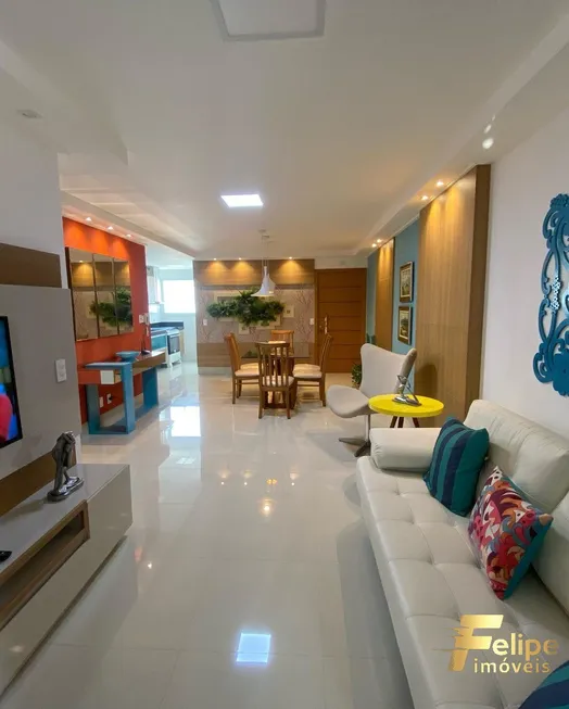 Foto 1 de Apartamento com 3 Quartos à venda, 110m² em Muquiçaba, Guarapari