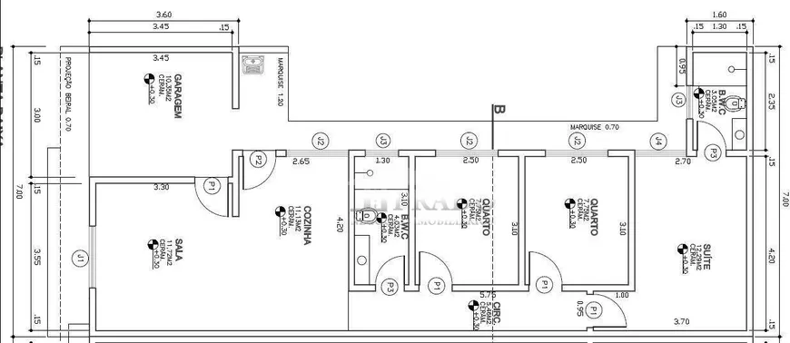 Foto 1 de Casa com 3 Quartos à venda, 85m² em , Ibiporã