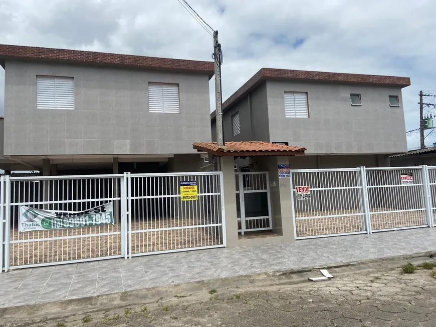 Foto 1 de Sobrado com 2 Quartos para venda ou aluguel, 50m² em Parque São Vicente, São Vicente