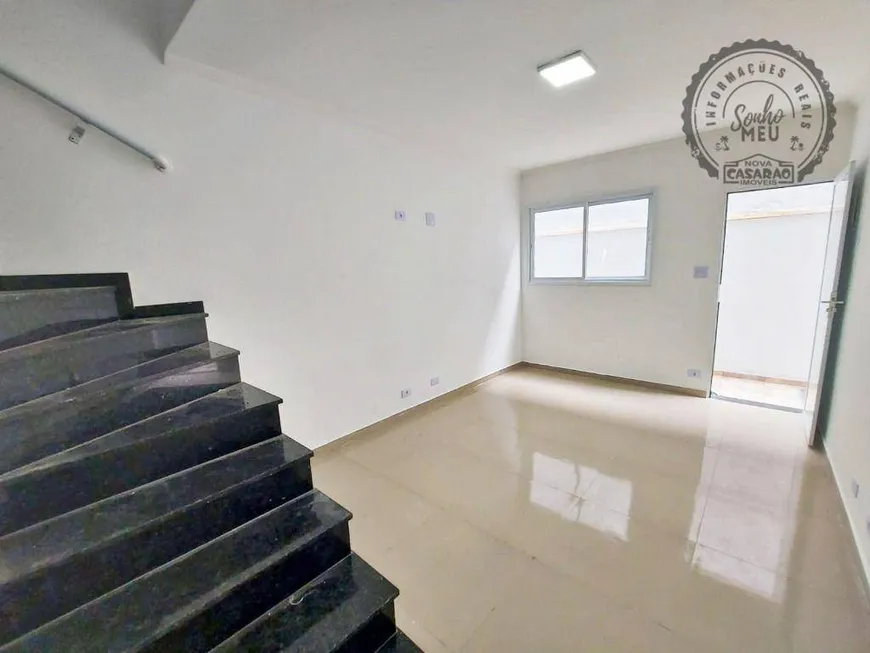 Foto 1 de Casa de Condomínio com 2 Quartos à venda, 57m² em Tude Bastos, Praia Grande