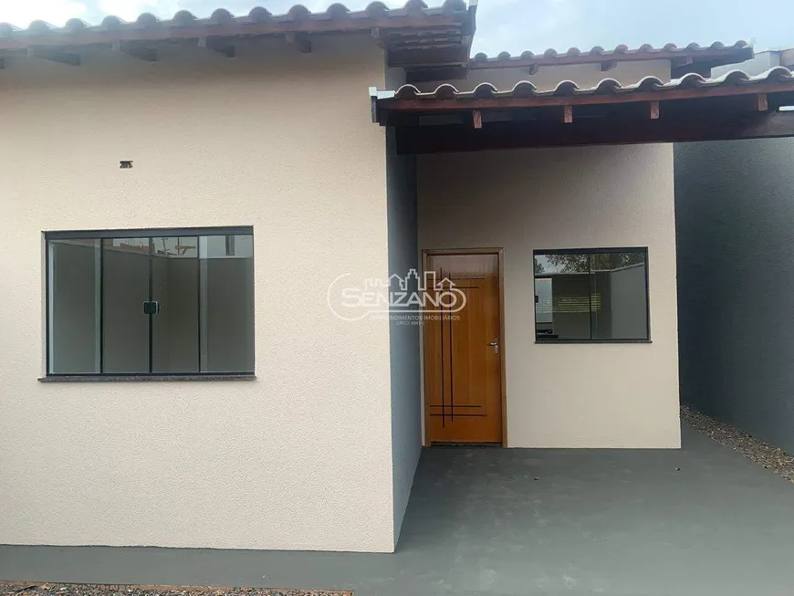Foto 1 de Casa com 2 Quartos à venda, 57m² em Paraiso do Lageado, Campo Grande