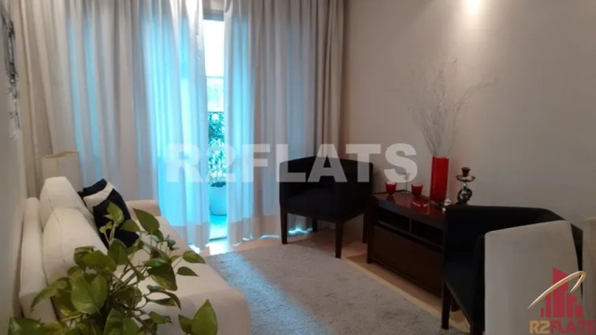 Foto 1 de Flat com 1 Quarto à venda, 45m² em Jardins, São Paulo