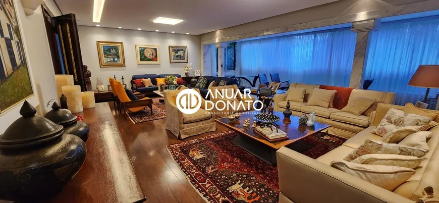 Foto 1 de Apartamento com 5 Quartos à venda, 422m² em Serra, Belo Horizonte