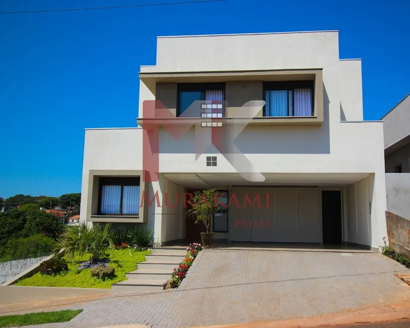Foto 1 de Casa de Condomínio com 4 Quartos à venda, 310m² em Parque Industrial, Maringá