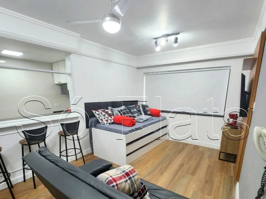 Foto 1 de Apartamento com 1 Quarto para alugar, 43m² em Jardins, São Paulo