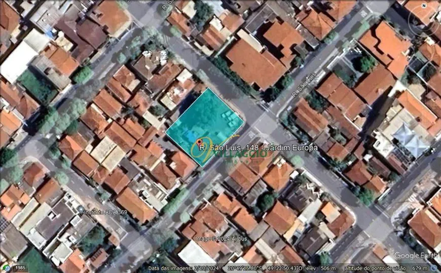 Foto 1 de Lote/Terreno à venda, 810m² em Jardim Europa, São José do Rio Preto