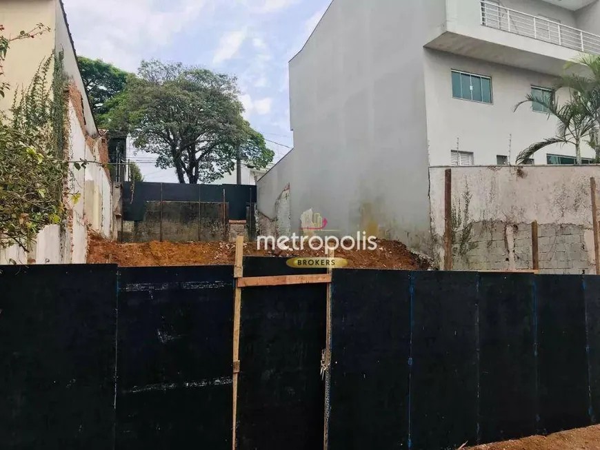 Foto 1 de Lote/Terreno à venda, 249m² em Vila Guiomar, Santo André