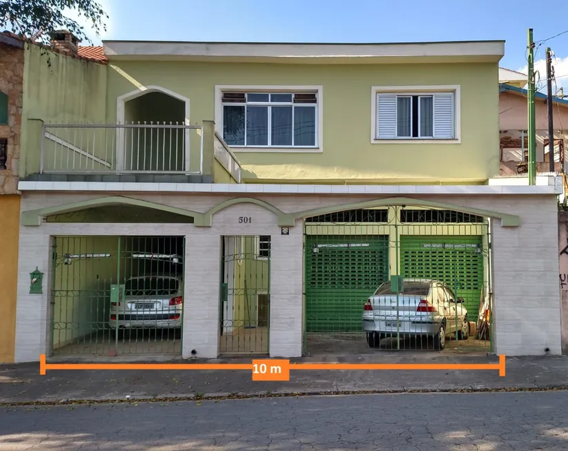 Foto 1 de Sobrado com 4 Quartos à venda, 210m² em Vila Linda, Santo André