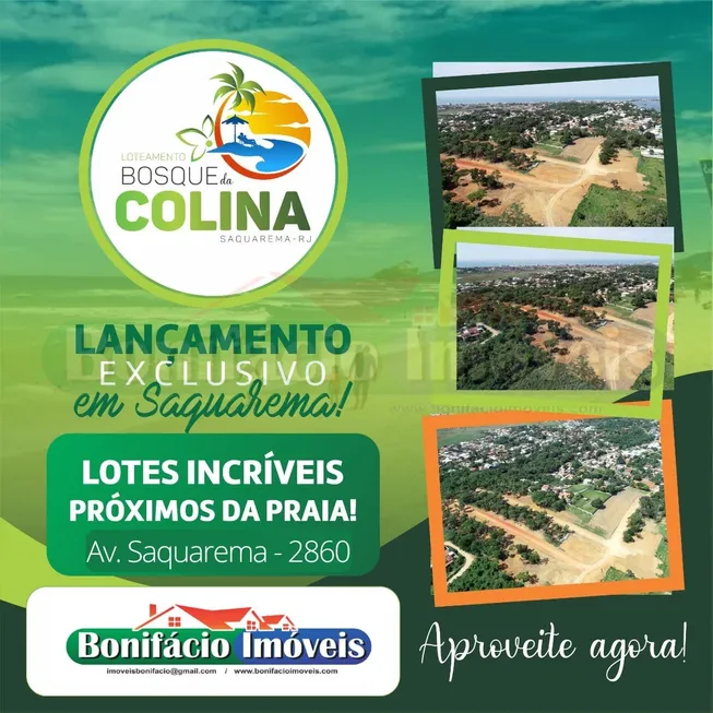 Foto 1 de Lote/Terreno à venda, 450m² em Leigos, Saquarema