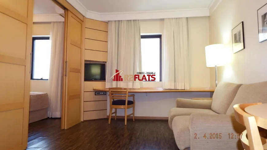 Foto 1 de Flat com 1 Quarto para alugar, 35m² em Vila Clementino, São Paulo