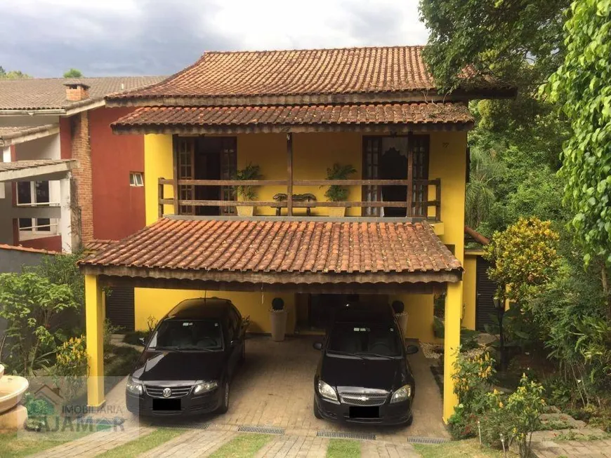 Foto 1 de Casa de Condomínio com 4 Quartos à venda, 1000m² em Alpes dos Aracas Jordanesia, Cajamar